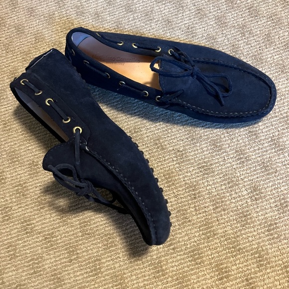 Navy Italian loafers - Picture 4 of 4